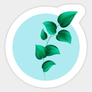 Leaves Sticker